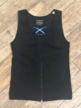Black Workout Sweat Vest